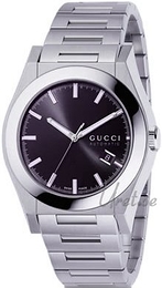 Gucci Pantheon Czarny/Stal Ø44 mm YA115201