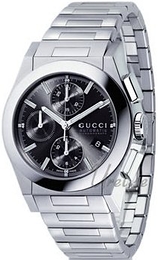 Gucci Pantheon Czarny/Stal Ø44 mm YA115205