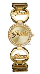 Guess Żółte złoto/Stal w odcieniu złota Ø28 mm W11122L1