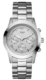 Guess Srebrny/Stal Ø38 mm W12086L1