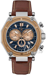 Guess Niebieski/Skóra Ø44 mm X10005G7S