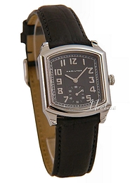 Hamilton Blaine Czarny/Skóra 34x31 mm H28411733