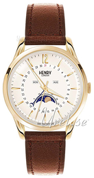 Henry London Westminster Kremowy/Skóra Ø38.5 mm HL39-LS-0148