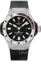 Hublot BB King Jewellery Czarny/Guma Ø48 mm 322.LX.1023.RX.0924