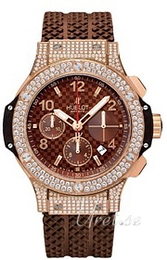Hublot Big Bang 41 mm Brązowy/Guma Ø41 mm 341.PC.3380.RC.1704