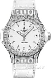 Hublot Big Bang 38 mm Automatic Biały/Skóra Ø38 mm 365.SE.2110.LR.1704