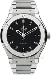 Hublot Classic Fusion 45 mm Czarny/Tytan Ø45 mm 511.ZX.1170.NX