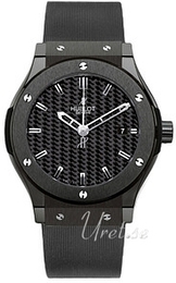 Hublot Classic Fusion 42 mm Czarny/Guma Ø42 mm 542.CM.1770.RX