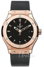 Hublot Classic Fusion 42 mm Czarny/Guma Ø42 mm 542.PX.1180.RX