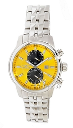 Invicta II Żółty/Stal Ø45 mm 0249