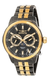 Invicta II Czarny/Stal Ø45 mm 0257