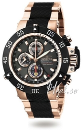Invicta Subaqua Czarny/Stal w kolorze różowego złota Ø50 mm 4548