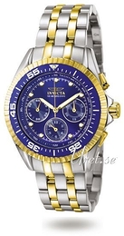 Invicta Specialty Niebieski/Stal Ø44 mm 4758