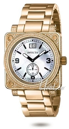 Invicta Corduba Biały/Stal w kolorze różowego złota Ø38 mm 4854