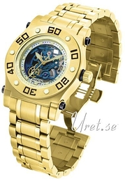 Invicta Reserve Szkieletowa tarczy/Stal w odcieniu złota Ø45 mm 4951