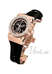 Invicta Akulation Czarny/Skóra Ø40 mm 5587