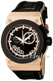 Invicta Akulation Czarny/Skóra Ø44 mm 6442