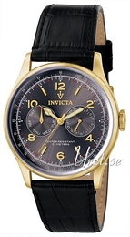 Invicta Vintage Niebieski/Skóra Ø44 mm 6751