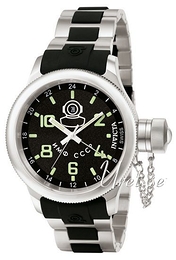 Invicta Russian Diver Czarny/Stal Ø52 mm 7241