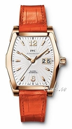 IWC Da Vinci Srebrny/Skóra 45.6x42.5 mm IW452307