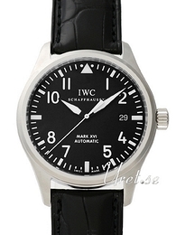 IWC Pilots Classic Mark XVI Czarny/Skóra Ø39 mm IW325501