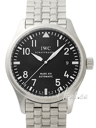 IWC Pilots Classic Mark XVI Czarny/Stal Ø39 mm IW325504