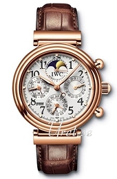 IWC Da Vinci Srebrny/Skóra Ø41 mm IW375811
