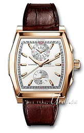 IWC Da Vinci Srebrny/Skóra 51x43 mm IW376402