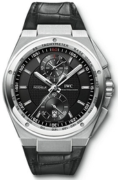 IWC Ingenieur Czarny/Skóra Ø45.5 mm IW378406