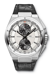 IWC Ingenieur Srebrny/Skóra Ø45 mm IW378403