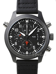 IWC Pilots Classic Top Gun Czarny/Tkanina Ø46 mm IW379901
