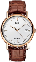 IWC Portofino Biały/Skóra Ø38 mm IW353319