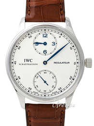IWC Portuguese Srebrny/Skóra Ø43 mm IW544401