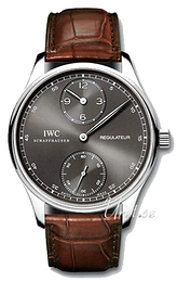 IWC Portuguese Czarny/Skóra Ø43 mm IW544404