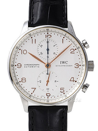 IWC Portuguese Srebrny/Skóra Ø40.9 mm IW371401
