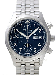 IWC Pilots Spitfire Czarny/Stal Ø39 mm IW370618