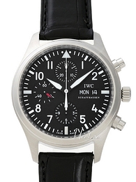 IWC Pilots Classic Czarny/Skóra Ø42 mm IW371701