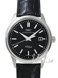 IWC Vintage Collection Ingenieur Automatic Czarny/Skóra Ø42.5 mm IW323301