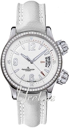 Jaeger LeCoultre Master Compressor Biały/Skóra Ø37 mm 1728421