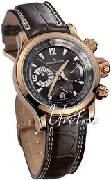 Jaeger LeCoultre Master Compressor Brązowy/Skóra Ø42 mm 1752440
