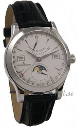 Jaeger LeCoultre Master Calender Srebrny/Skóra Ø0 mm 151842D