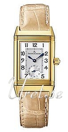 Jaeger LeCoultre Reverso Lady Srebrny/Skóra 2561401