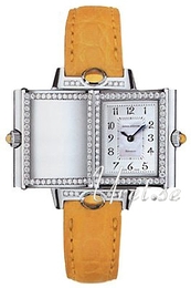 Jaeger LeCoultre Reverso Lady Srebrny/Skóra 32x21 mm 2623401