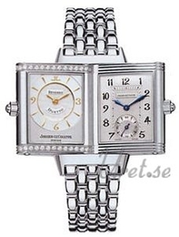 Jaeger LeCoultre Reverso Duetto Srebrny/Stal 39x23 mm 2568120