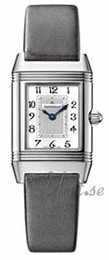 Jaeger LeCoultre Reverso Duetto Srebrny/Satyna 33x21 mm 2668450