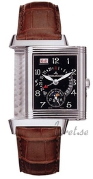 Jaeger LeCoultre Reverso Grande Czarny/Skóra 46x29 mm 274347A
