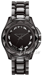 Karl Lagerfeld Karl 7 Czarny/Stal Ø44 mm KL1003