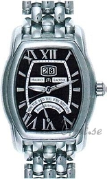 Maurice Lacroix Masterpiece Czarny/Stal 41x39 mm MP6119-SS002-31E