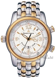 Maurice Lacroix Masterpiece Srebrny/Stal Ø43 mm MP6388-PS105-830