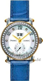 Maurice Lacroix Masterpiece Ladies Biały/Skóra Ø35 mm MP6016-DY501-170